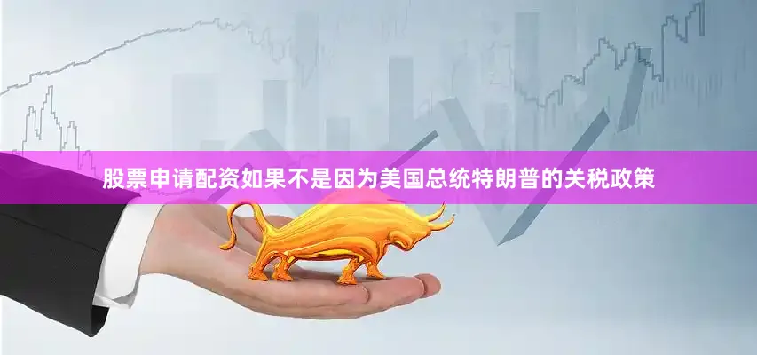 股票申请配资如果不是因为美国总统特朗普的关税政策